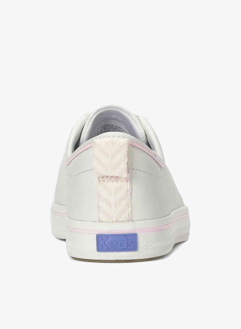 Keds Keds Women's Cruise Lace Up Leather Casual Sneaker White